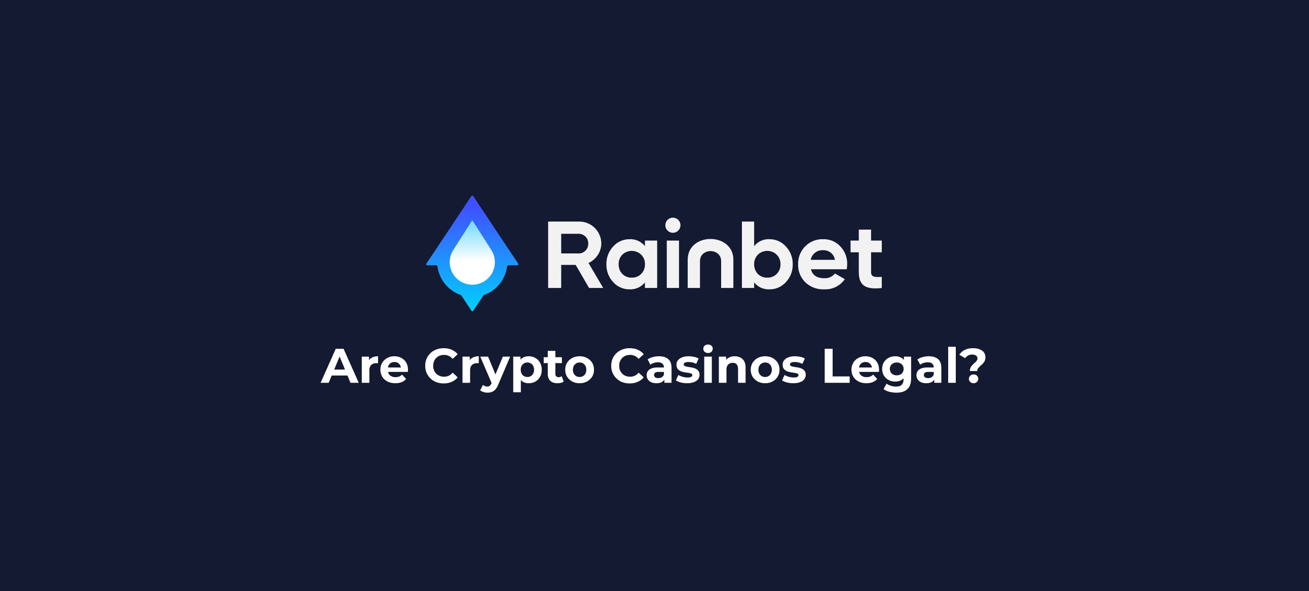 Are crypto casinos legal thumbnail
