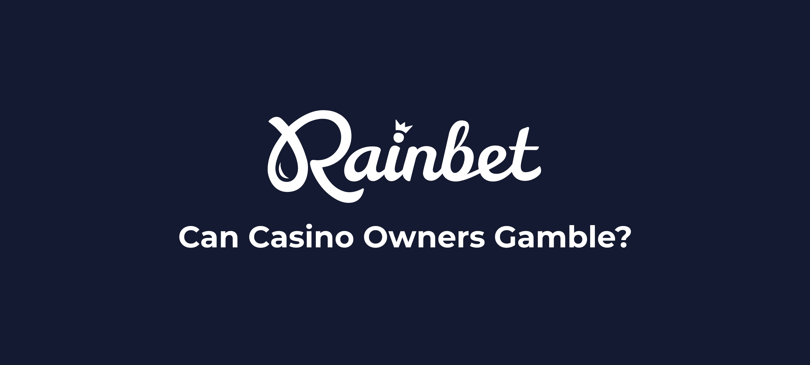 Can casino owners gamble thumbnail