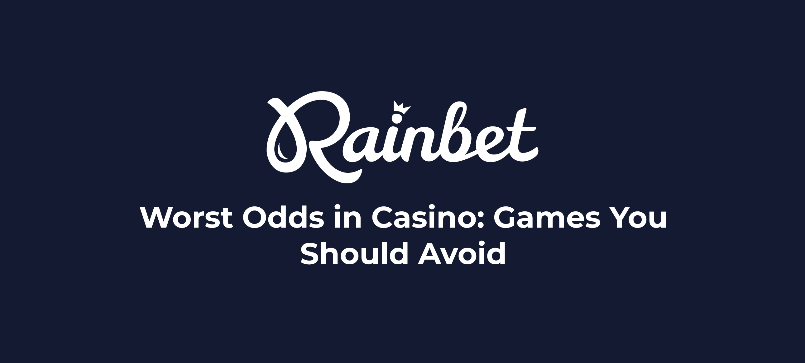 Worst odds in casino thumbnail