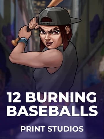 Play 12 Burning Baseballs Slot by Print Studios