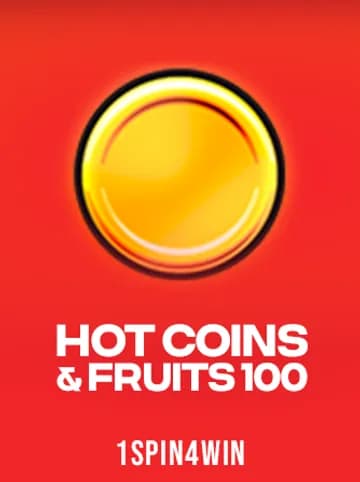 Play Hot Coins & Fruits 100 Slot by 1spin4win