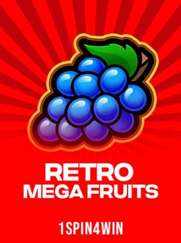 Jouez à la machine à sous Retro Mega Fruits de 1spin4win