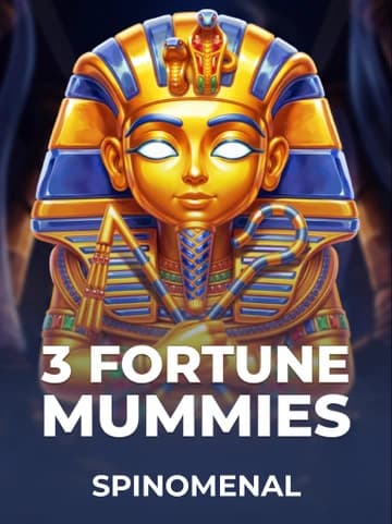 Spinomenal tarafından sunulan 3 Fortune Mummies Slot Oyununu Oyna