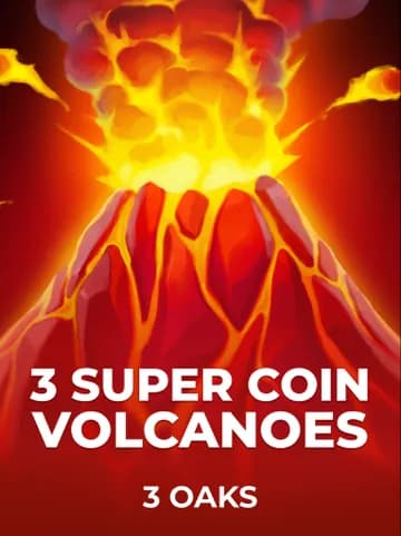 Play 3 Super Coin Volcanoes Slot by 3 Oaks