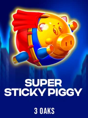 3 Oaks tarafından sunulan Super Sticky Piggy Slot Oyununu Oyna