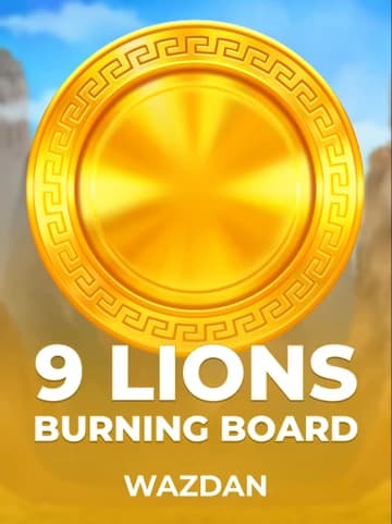 Play 9 Lions Burning Board Slot by VoltEnt (Wazdan)
