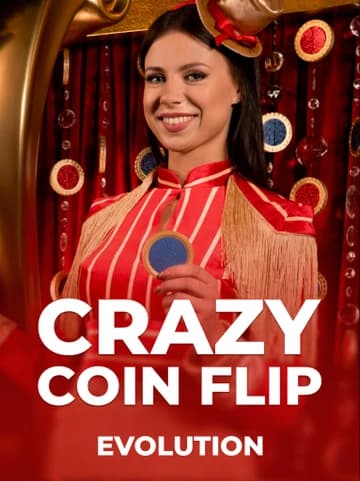 Jogue Crazy Coin Flip da Evolution