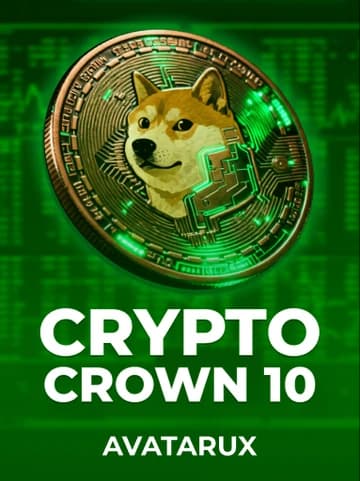 AvatarUX tarafından sunulan Crypto Crown 10 Slot Oyununu Oyna