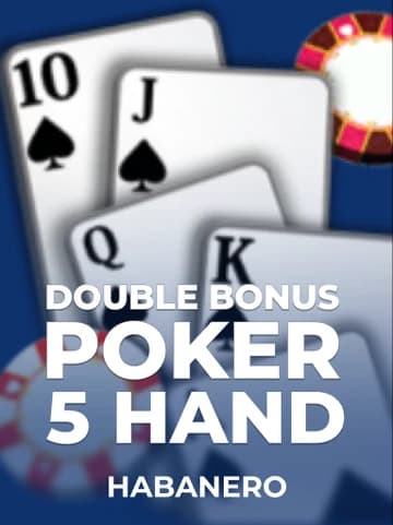 Play Double Bonus Poker 5 Hand Slot by Habanero
