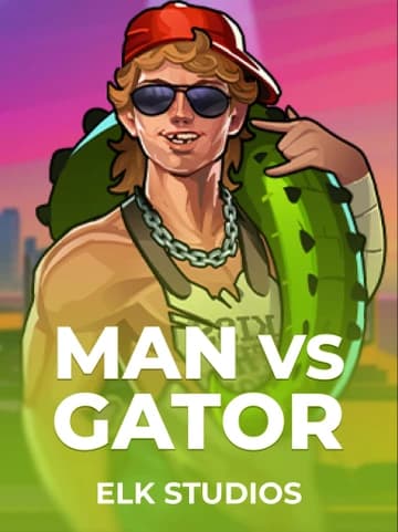 ELK Studios tarafından sunulan Man vs Gator Slot Oyununu Oyna