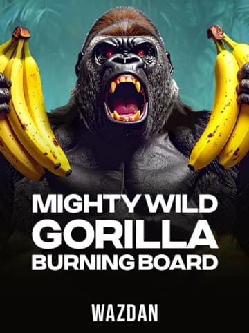 Play Mighty Wild: Gorilla Burning Board Slot by VoltEnt (Wazdan)