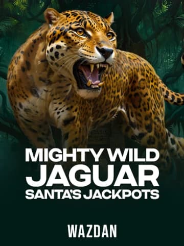 Play Mighty Wild: Jaguar Santa's Jackpots Slot by VoltEnt (Wazdan)