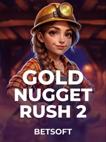 玩Betsoft的Gold Nugget Rush 2老虎机