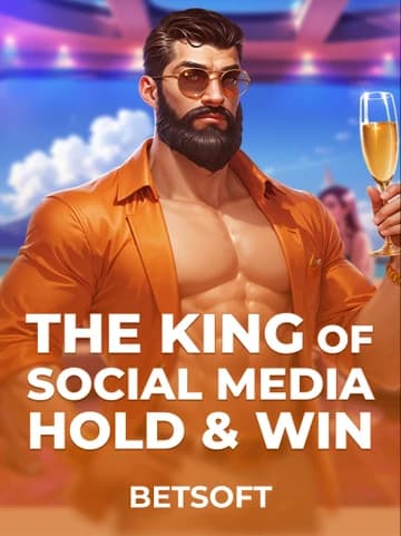 Betsoft tarafından sunulan The King of Social Media - Hold & Win Slot Oyununu Oyna