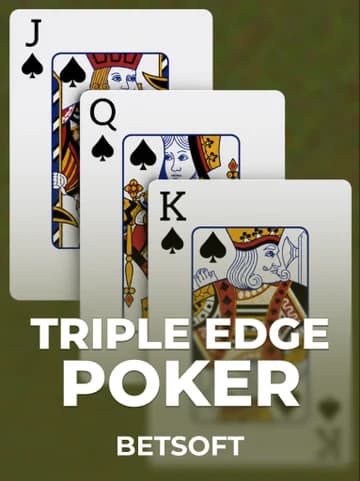 Betsoft tarafından sunulan Triple Edge Poker Slot Oyununu Oyna