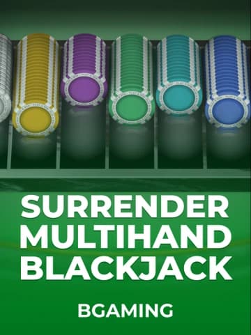 BGaming tarafından sunulan Surrender Multihand Blackjack Slot Oyununu Oyna
