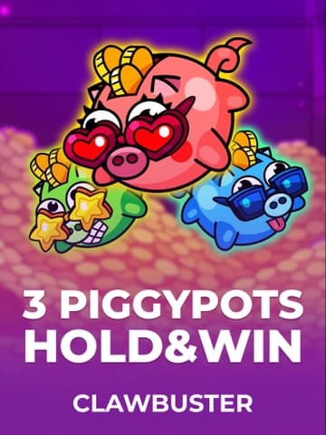 Play 3 Piggypots: Hold&Win Slot by Clawbuster
