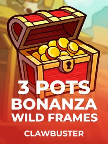 Play 3 Pots Bonanza: Wild Frames Slot by Clawbuster