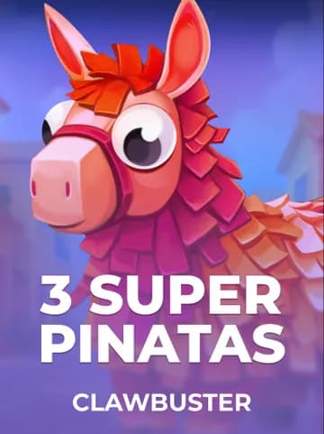 Play 3 Super Pinatas Slot by Clawbuster