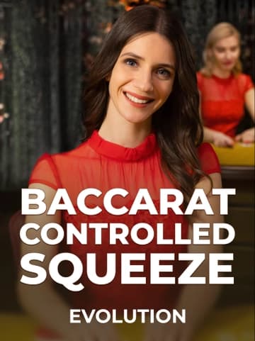 Juega a Baccarat Controlled Squeeze de Evolution