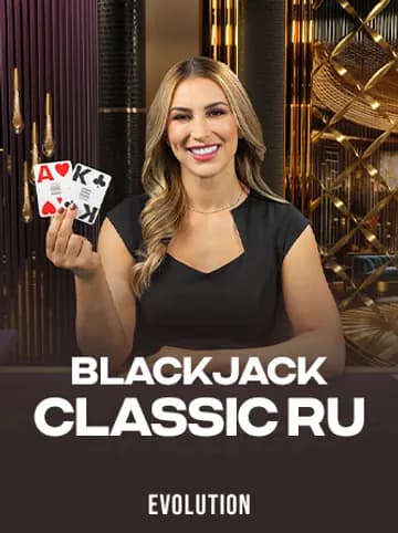 Jogue Blackjack Classic Ru da Evolution