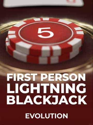 Play First Person Lightning Blackjack by Evolution