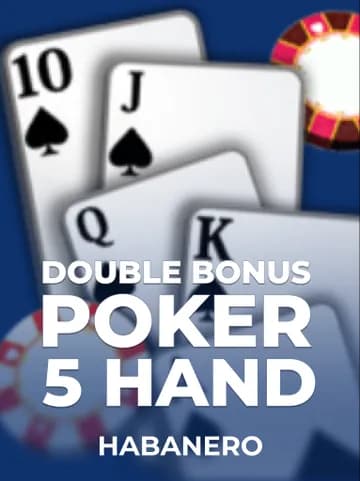 Play Double Bonus Poker 5 Hand Slot by Habanero