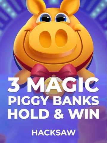 Jugar a la tragamonedas 3 Magic Piggy Banks Hold & Win de Hacksaw