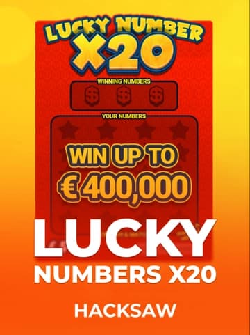 Play Lucky Numbers x20 Slot by Hacksaw