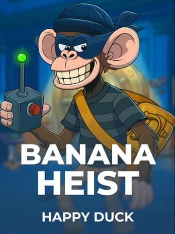 Happy Duck tarafından sunulan Banana Heist Slot Oyununu Oyna