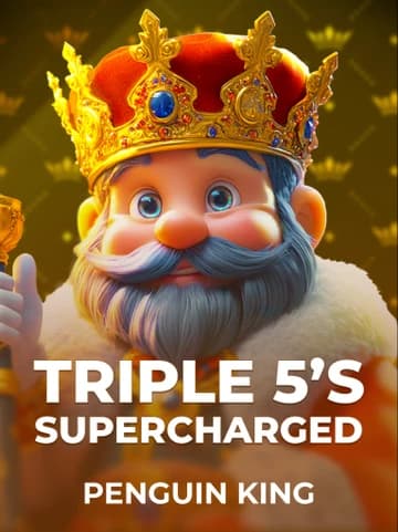 Jouez à la machine à sous Triple 5's: Supercharged de Penguin King