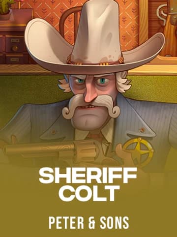 Jogue o Slot Sheriff Colt por Peter & Sons