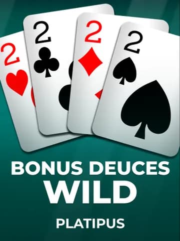 Play Bonus Deuces Wild Slot by Platipus