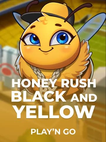 Play Honey Rush Black and Yellow Slot by Play'n Go