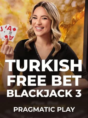 Play Turkish Free Bet Blackjack 3 by Pragmatic Play