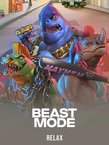 Relax tarafından sunulan Beast Mode Slot Oyununu Oyna