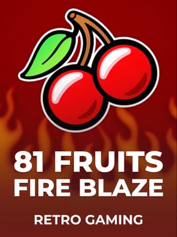 العب 81 Fruits Fire Blaze السلوت المقدمة من Retro Gaming