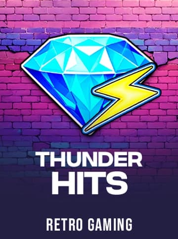 Jouez à la machine à sous Thunder Hits de Retro Gaming