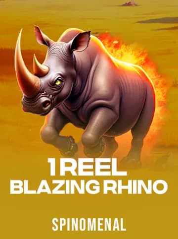 Play 1 Reel - Blazing Rhino Slot by Spinomenal