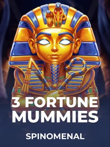 Play 3 Fortune Mummies Slot by Spinomenal