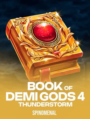 Spinomenal tarafından sunulan Book Of Demi Gods IV - Thunderstorm Slot Oyununu Oyna
