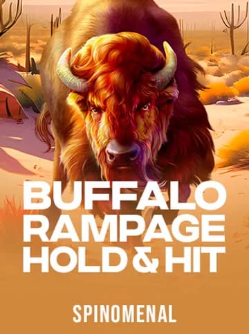 玩Spinomenal的Buffalo Rampage - Hold & Hit老虎机