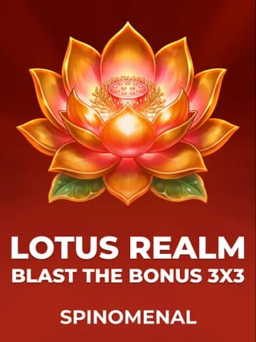 Jouez à la machine à sous Lotus Realm - Blast the Bonus 3x3 de Spinomenal