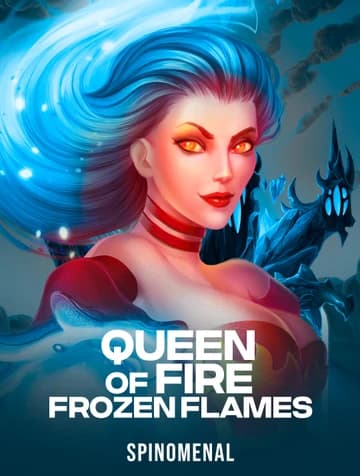 Play Queen Of Fire - Frozen Flames Slot by Spinomenal