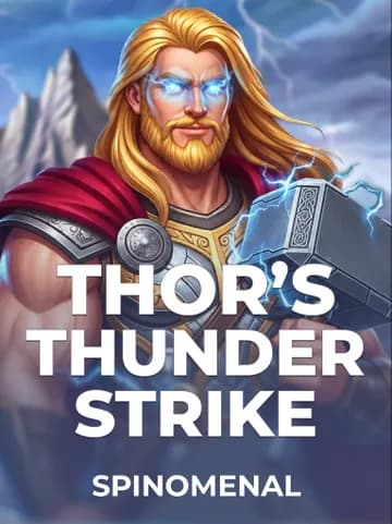 Spinomenal tarafından sunulan Thor’s Thunder Strike Slot Oyununu Oyna