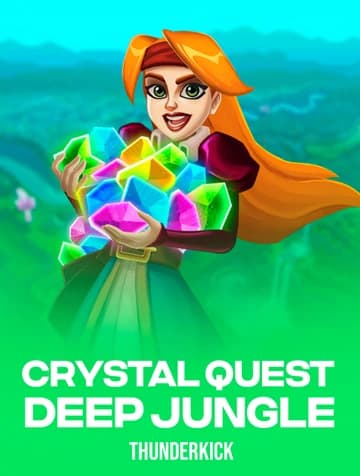 Thunderkick tarafından sunulan Crystal Quest: Deep Jungle Slot Oyununu Oyna