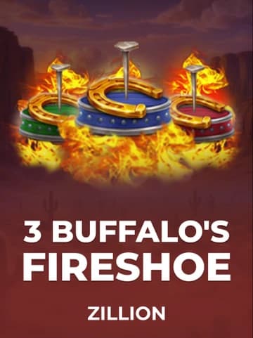 Play 3 Buffalo's Fireshoe Slot by Zillion