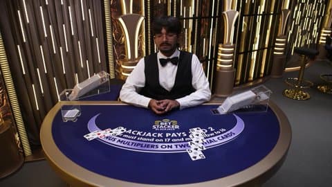 Play Classic Bet Stacker Blackjack 22 by Evolution