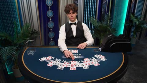 Play Classic Always 6 Blackjack 8 by Evolution