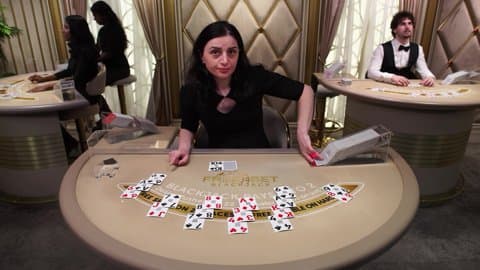 Play Free Bet Blackjack 10 by Evolution